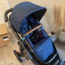 UPPAbaby Vista V3 Stroller NOA Blue- NEW IN BOX