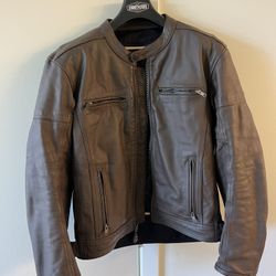 BRAND NEW Leather Motorcycle Jacket