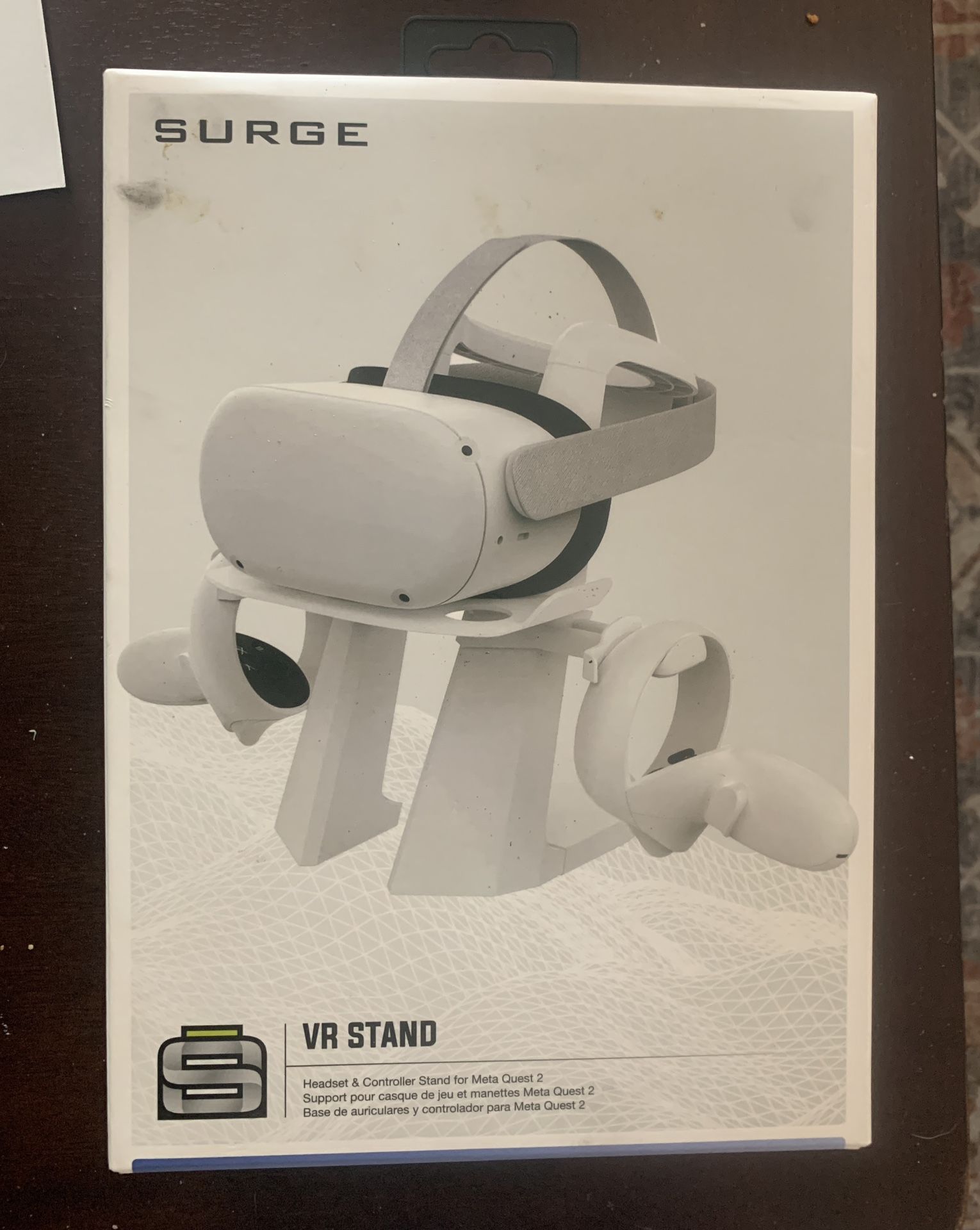 SURGE VR STAND & VR PRO GRIPS for MetaQuest 2 