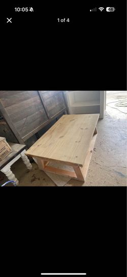 Solid Wood Handmade Coffee Table