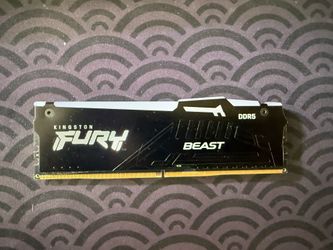 Kingston Fury Beast 16GB RGB DDR5 5200MHZ Single Stick