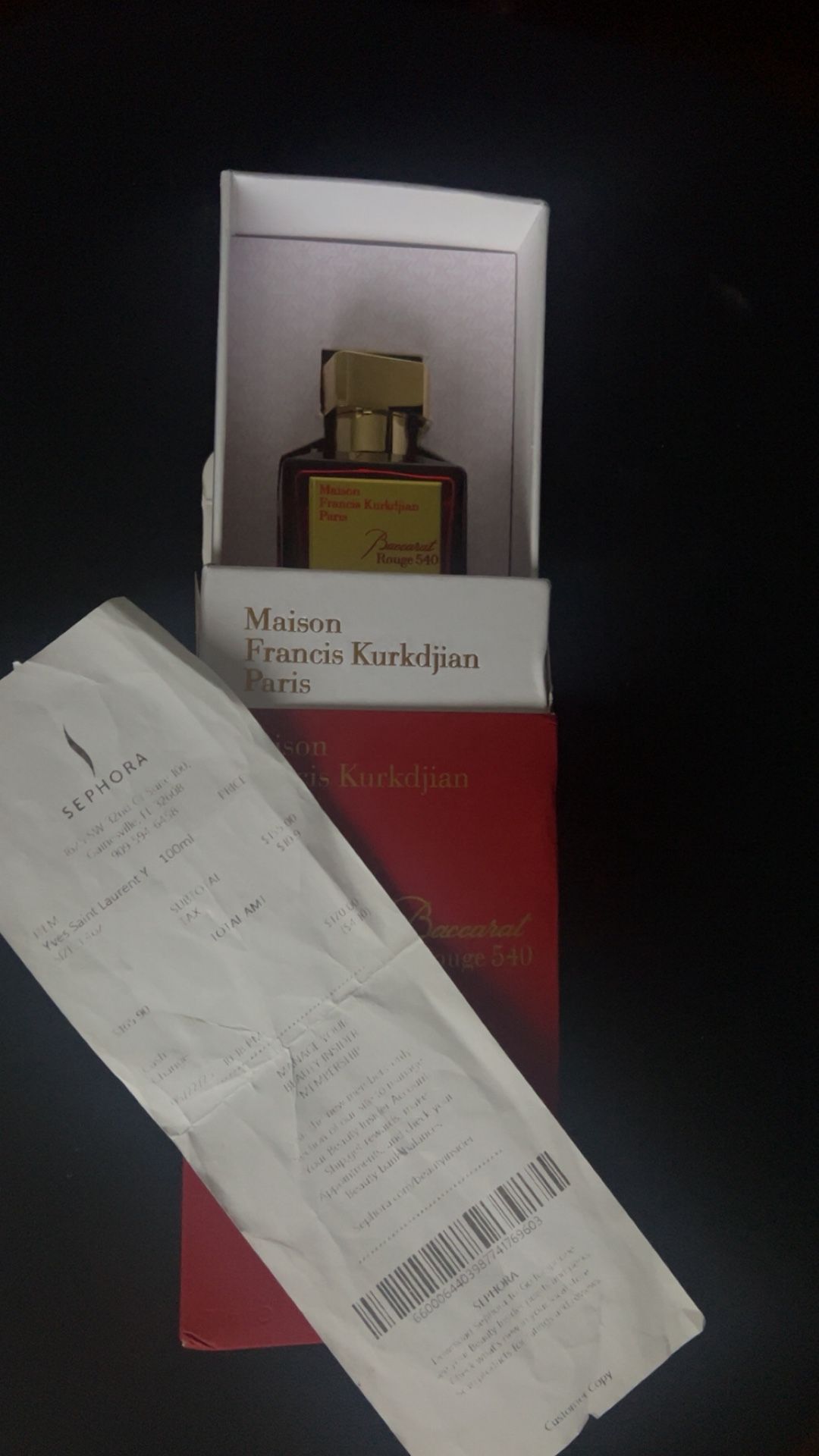 Masion Francis Kurkdijan Beccarat Rouge 540