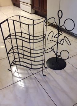 2 wine bottle rack