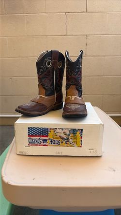 Los Gemelos Toddler Leather Boots
