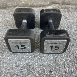 Dumbbell 15lb Reebok Weights