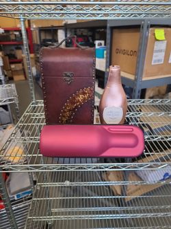 Leather Wine Box, Wine Carrier, Wine Cooler