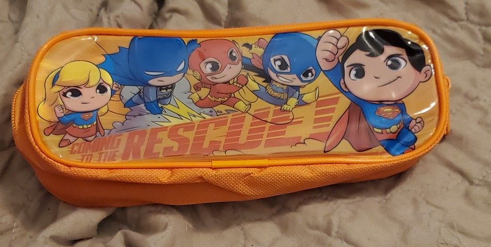 DC super friend's pencil pouch