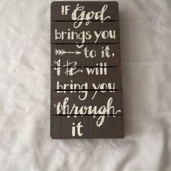 Home Decor Sign ($10)