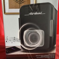 Mini Fridge With Built In Speaker, New! $20