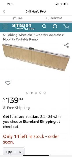 5 ft aluminum wheelchair ramp