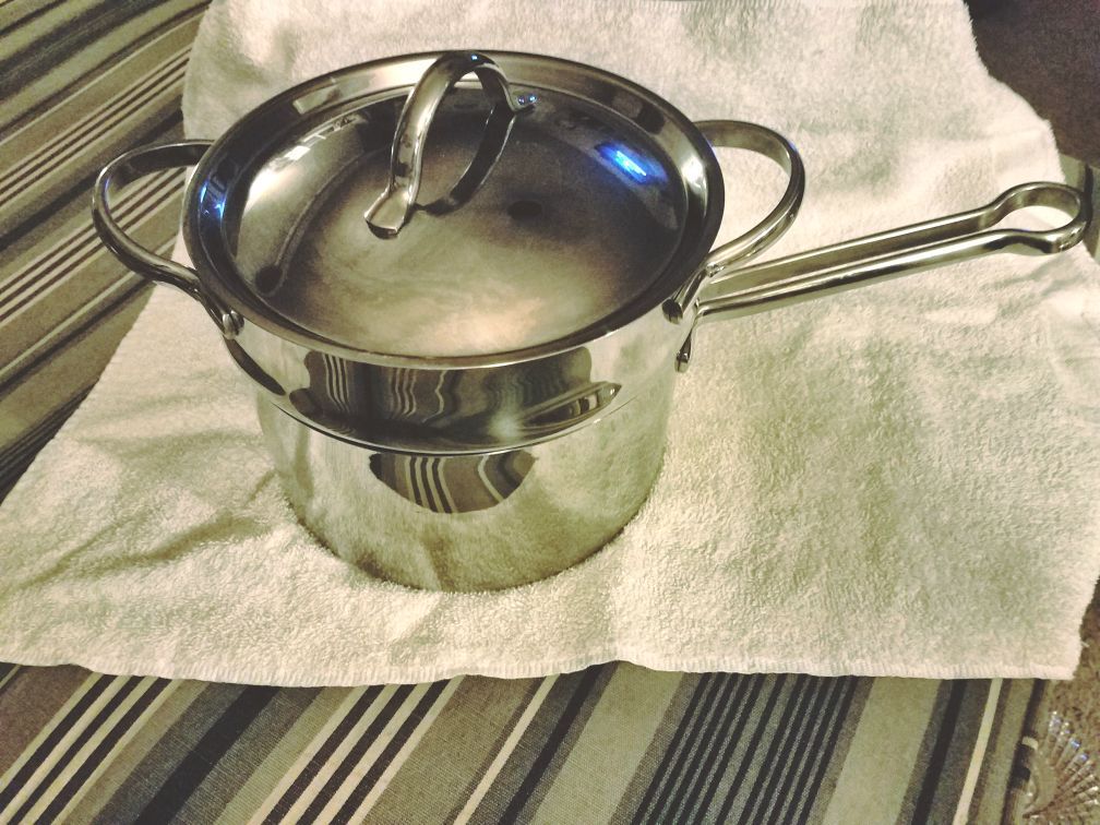 Revere Proline 3 qt sauce pan with lid AND steamer