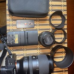 Sony Camera And Lenses 