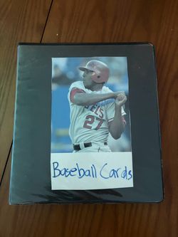 Random Baseball/Football Card Binder