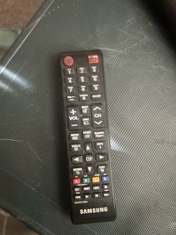 Samsung 50” tv & remote