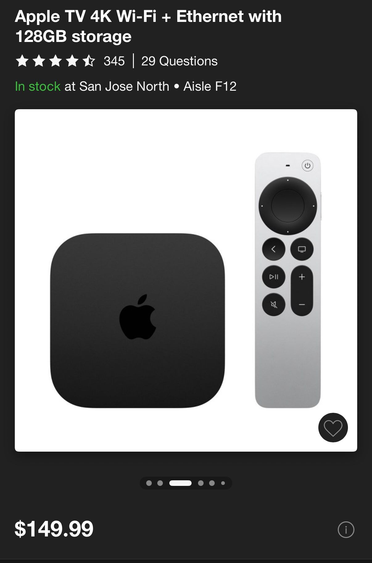 Apple TV 4K 
