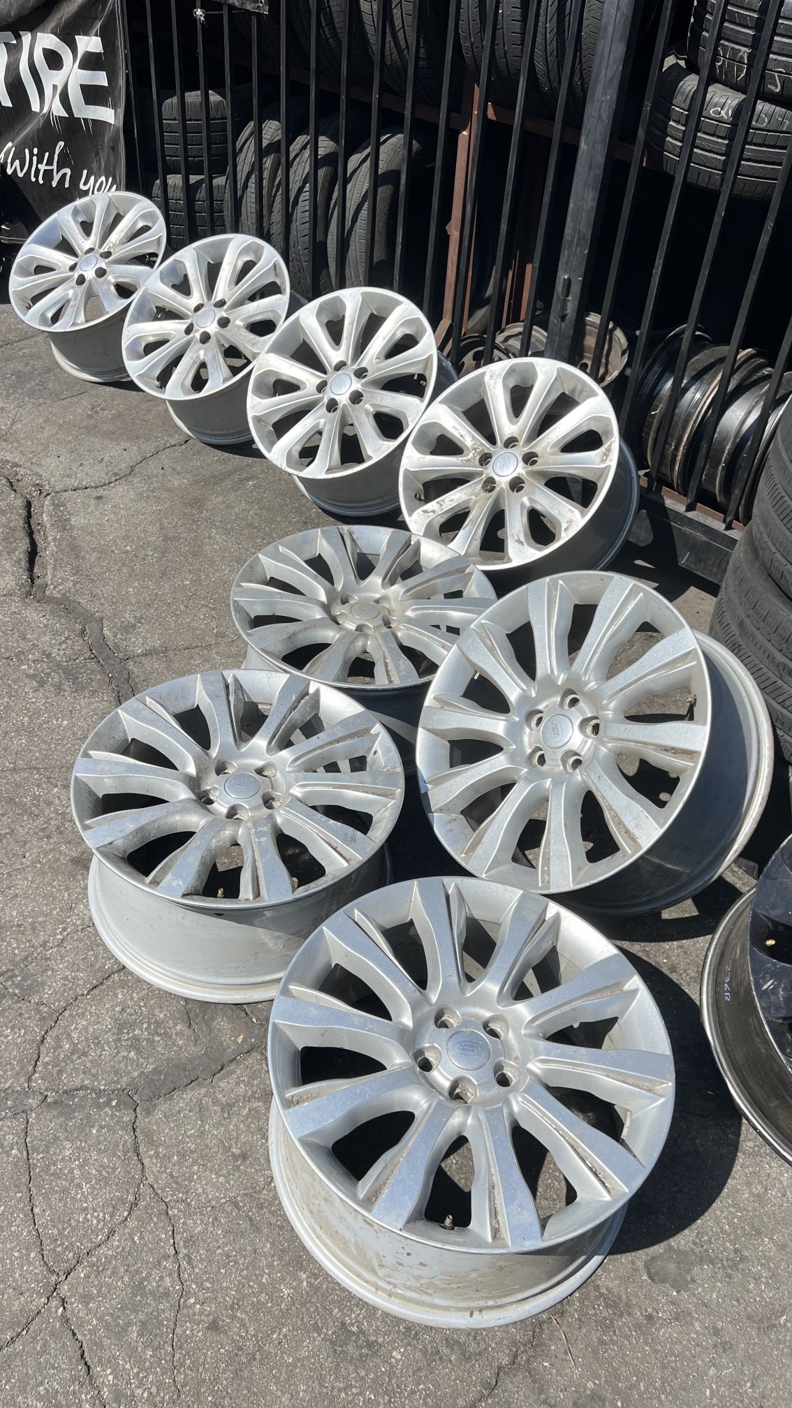 Range Rover Rims 21 Inch 21” Inch Land Rover Range Rover Rims All 4 for Sale in Los Angeles, CA ...