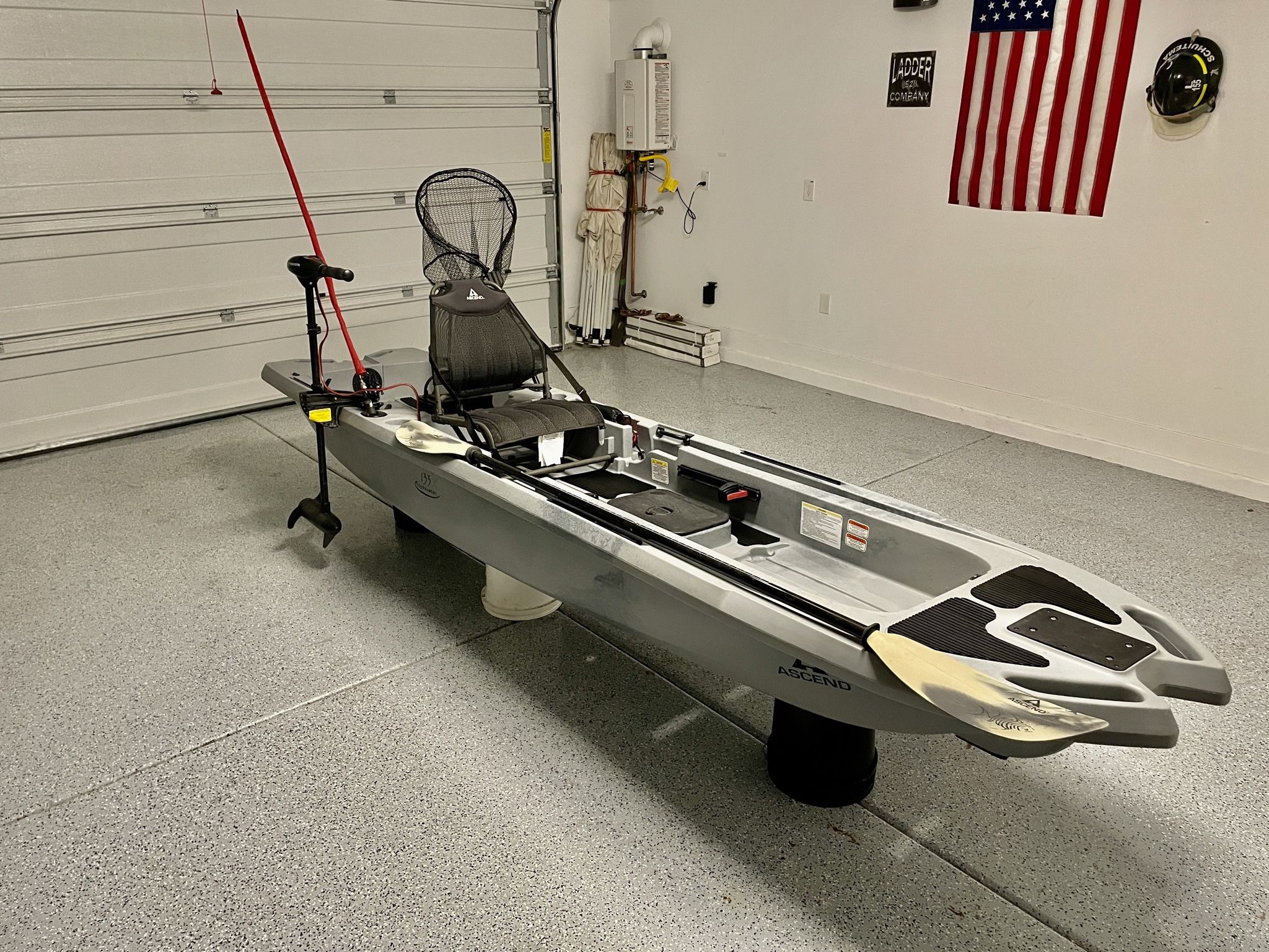 Ascend 133X Tournament Fishing Kayak