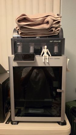 Bambu Lab X1 Carbon X1C 3D Printer + AMS + Premium Mods