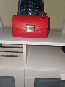 Michael Kors Red Mini Crossbody Bag