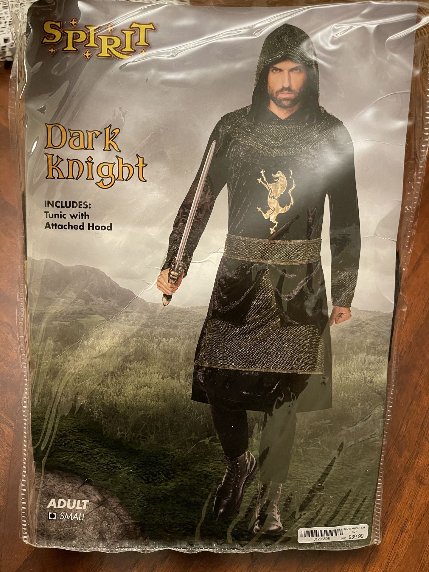 Adult Knight Costume size Small