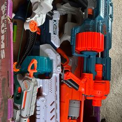 Nerf Guns/X Shot  