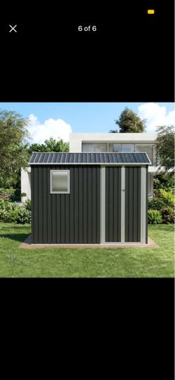 Outdoor Metal Storage Shed
