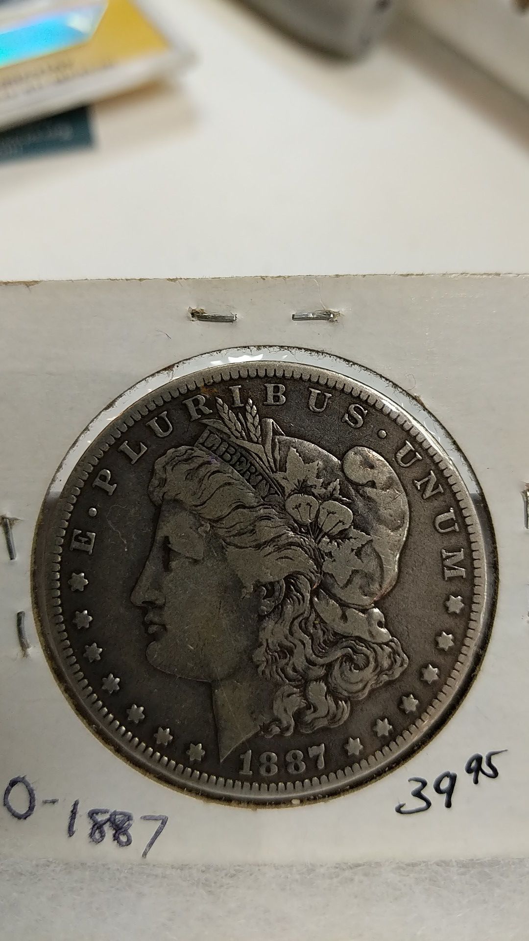 1887 Morgan silver Dollar