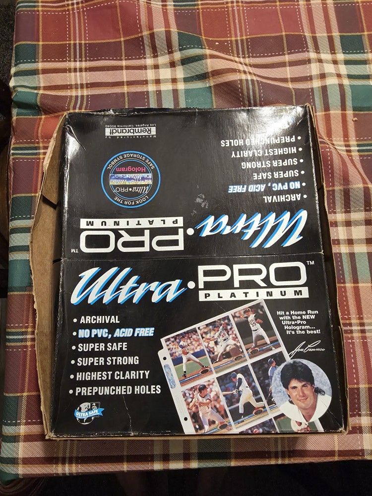 200 Ultra Pro Sports Card Sheet Protectors Baseball Football BASKETBALL