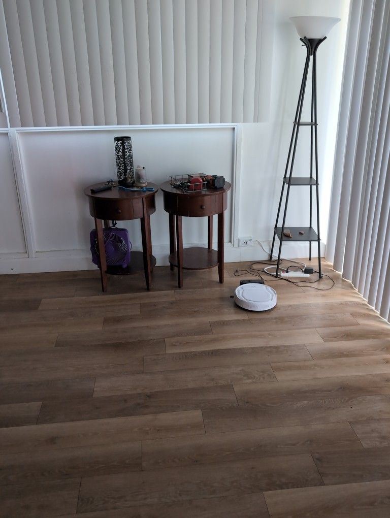 End Tables And Floor Robot $100