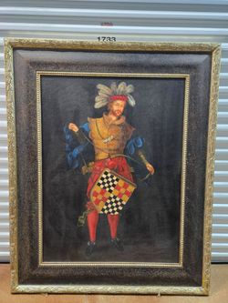 Sale!Framed art print. Canvas size: 48 x 36 inch. Framed size: 64 x 51.5 inch. Signed by the artist.