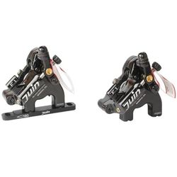 Juin Tech F1 Cable Actuated Hydraulic Bicycle Bike Disc Brake Caliper Set Retails $186