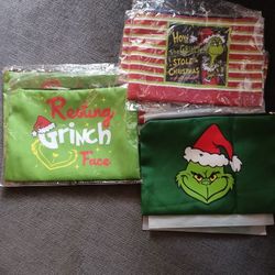 Grinch Ziper Bags