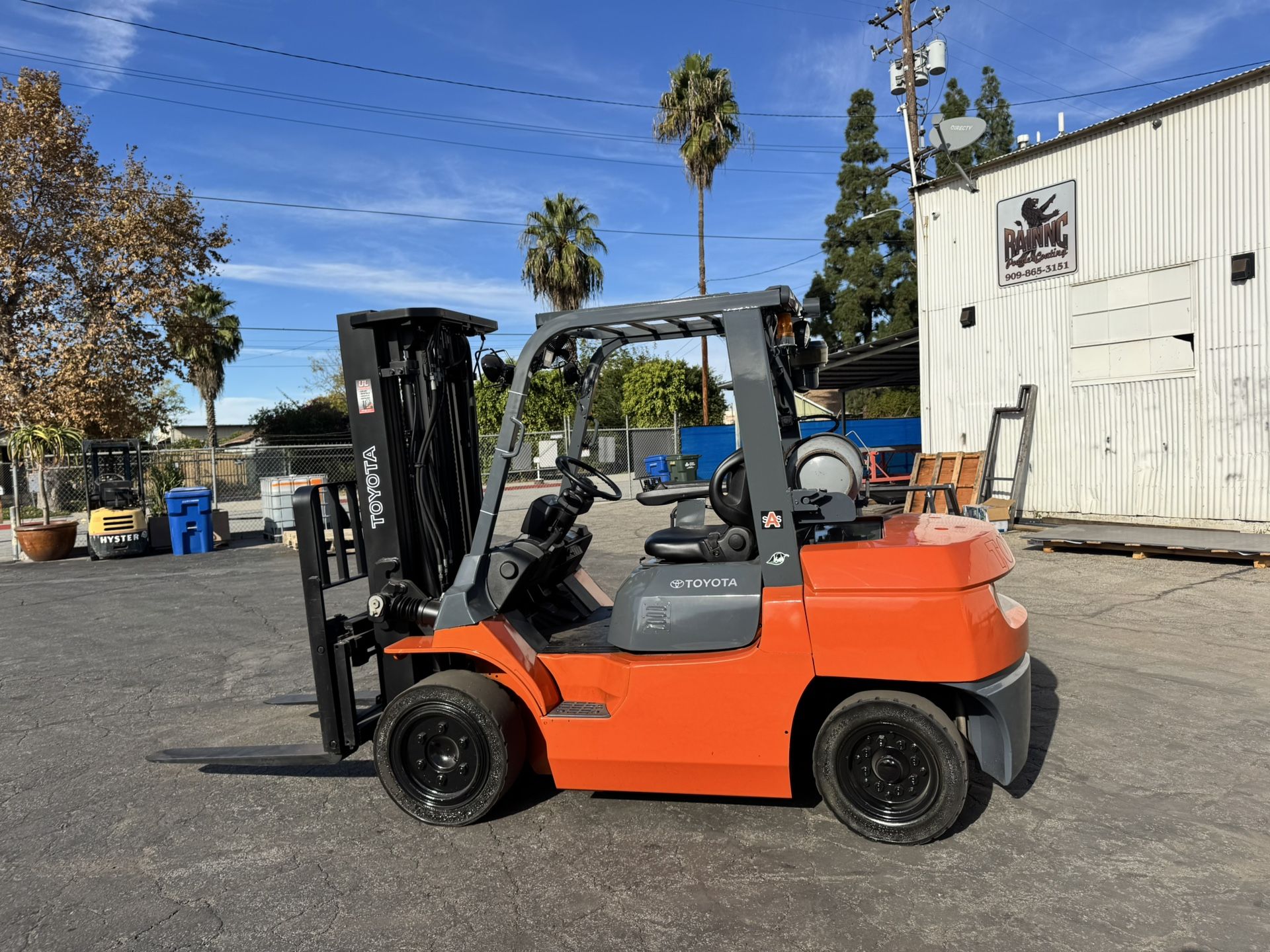 ALL TERRAIN TOYOTA PROPANE FORKLIFT