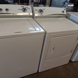 KENMORE TOP LOAD WASHER AND DRYER SET 