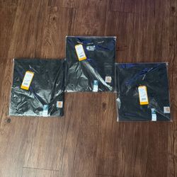 Carhartt Men's Force Relaxed Fit Midweight Large Pocket T-Shirt Black NWT | 3pc