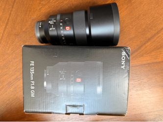 Sony G Master 135mm 1.8 Lens