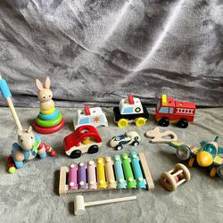 Wooden Montessori Toddler Toys