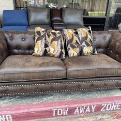 brown Couch 