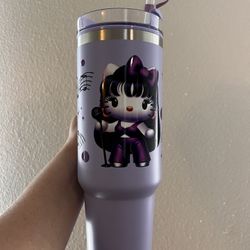 Selena/ Hello Kitty Purple Mugs Size 40 Fl . Oz 