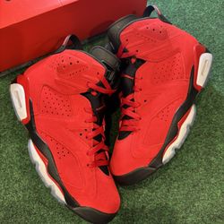 JORDAN 6 TORO BRAVO SIZE 10