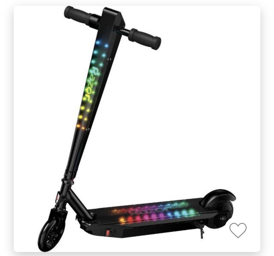 Razor Sonic Electric Scooter With Bluetooth Speaker And Animated Lights