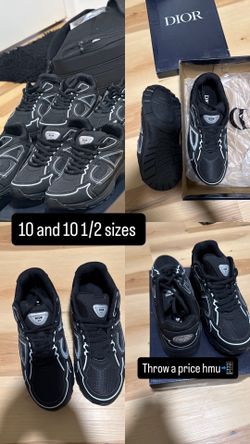 Brand New Black dior b30 sizes 10 & 10.5