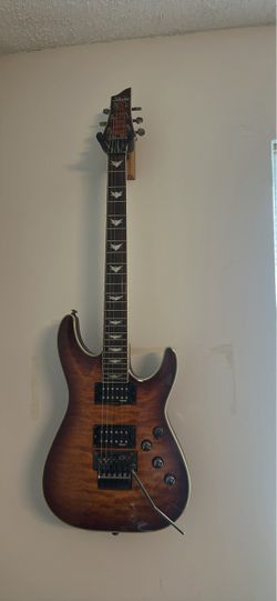 Schecter Electric Guitar with Floyd Rose Bridge
