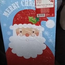 8 Count Christmas gift boxes