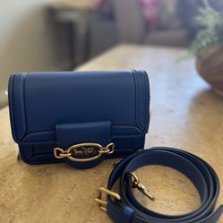 Blue Brand New Coach Crossbody 