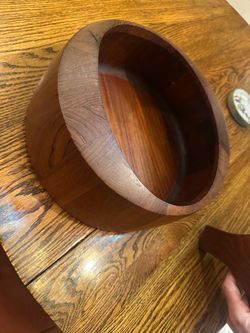 Handcrafted Solid Wood Bowl