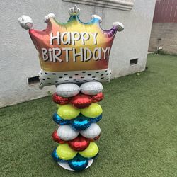 Happy Birthday Ballon Tower