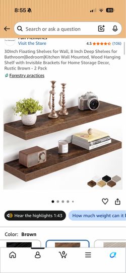 Hanging Shelves