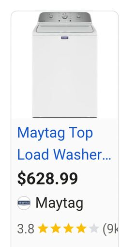 Brand New Washer