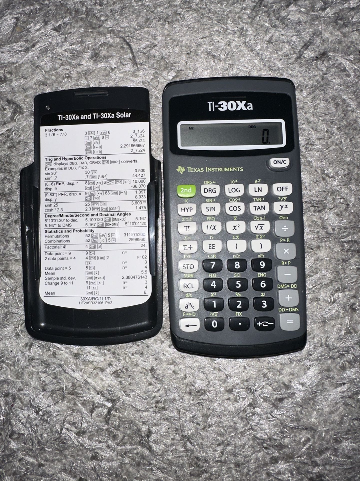 TI 30xA Calculator
